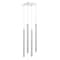 Z-Lite Forest 4 Light Island/Billiard, Chrome & Brushed Nickel 917MP24-BN-LED-4SCH - alternate 2